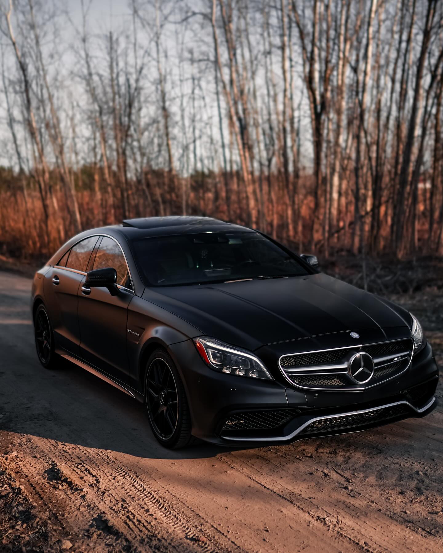 Mercedes Benz CLS63, Satin Black